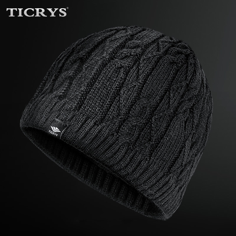TICRYS帽子男秋冬季保暖滑雪帽户外毛线帽女针织帽加厚棉帽抓绒帽,淘宝优惠券,粉丝福利购,淘宝优惠卷