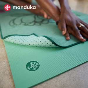Manduka PRO6mm青蛙瑜伽垫专业防滑耐磨加厚传奇黑垫家用健身垫子
