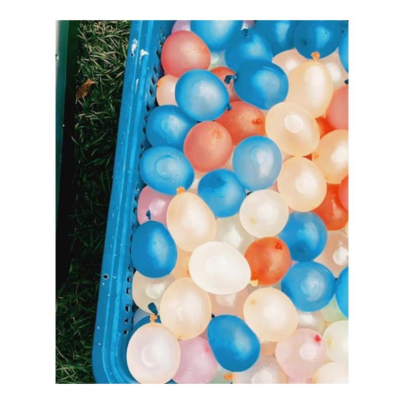 水气球小号快速注水儿童生日水弹泼水节装水户外打水仗水球小神器-图3