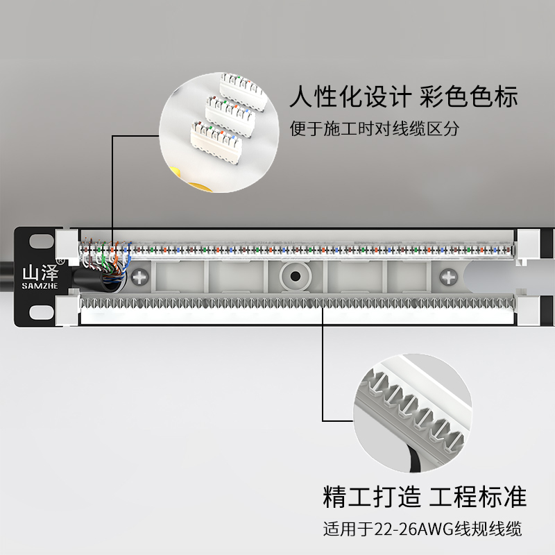 芯电话线语音跳线架 2 芯 4 高端工程镀金模块电话线机柜配线架 RJ11 型 110 对 100 语音电话配线架 13 WAN 山泽 芯电话线语音跳线架 2 芯 4 高端工程镀金模块电话线机柜配线架 RJ11 型 110 对 100 语音电话配线架 13 WAN 山泽