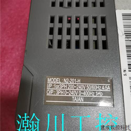 议价台安变频器N2-201-H 0.75KW220V 质量保证 - 图0