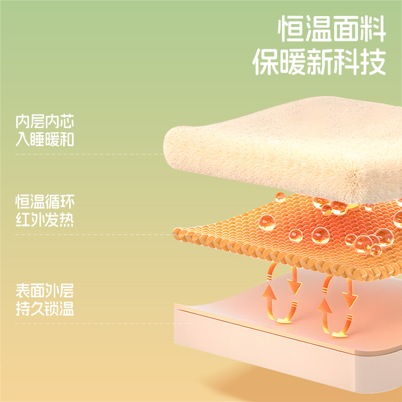 [暖姜]婴儿睡袋分腿春秋冬款加厚宝宝纯棉儿童恒温防踢被四季通用