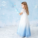 Наряд маленькой принцессы, детская юбка, звездное небо, вечернее платье, «Холодное сердце», принцесса Эльза, подарок на день рождения