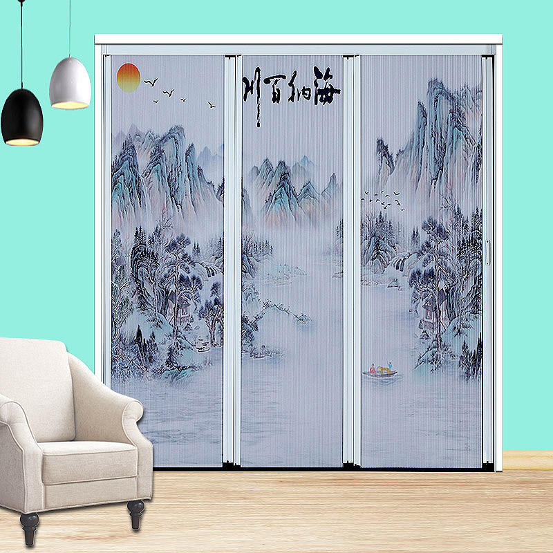 无轨推拉门楼梯口客厅空调保暖隔断厨房卧室卫生间蜂巢隐形室内门,淘宝优惠券,粉丝福利购,淘宝优惠卷