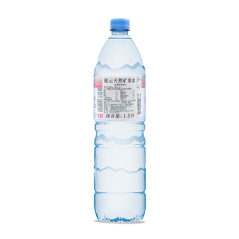 evian 法国原装进口依云大瓶天然矿泉水1.5l*6塑料瓶家庭装饮用水 - 图2