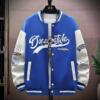 Autumn and winter men's baseball uniforms plus velvet thickened jackets students Hong Kong fashion brand teenagers handsome versatile jackets