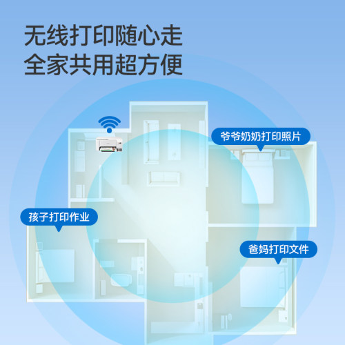 【政府补贴】爱普生打印机L3256/3356/3358/4263/3556/4366家用墨仓式彩色复印扫描一体照片无线小型可连手机 - 图3