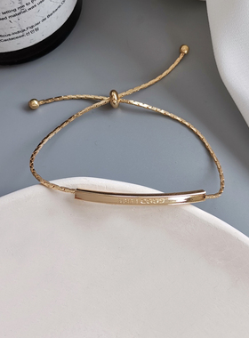 新潮ins风小众设计女可调节手链