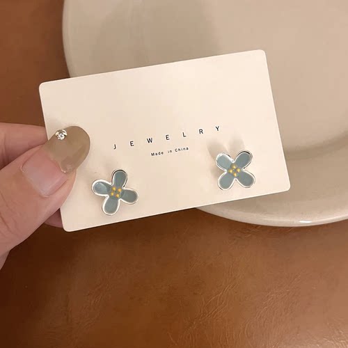 觅韩小众流行可爱气质时尚通勤日常耳环饰品配饰简约不参与满减 - 图0