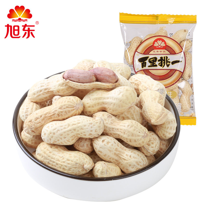 旭东百里挑一1000g袋装水煮花生 百里挑一食品花生
