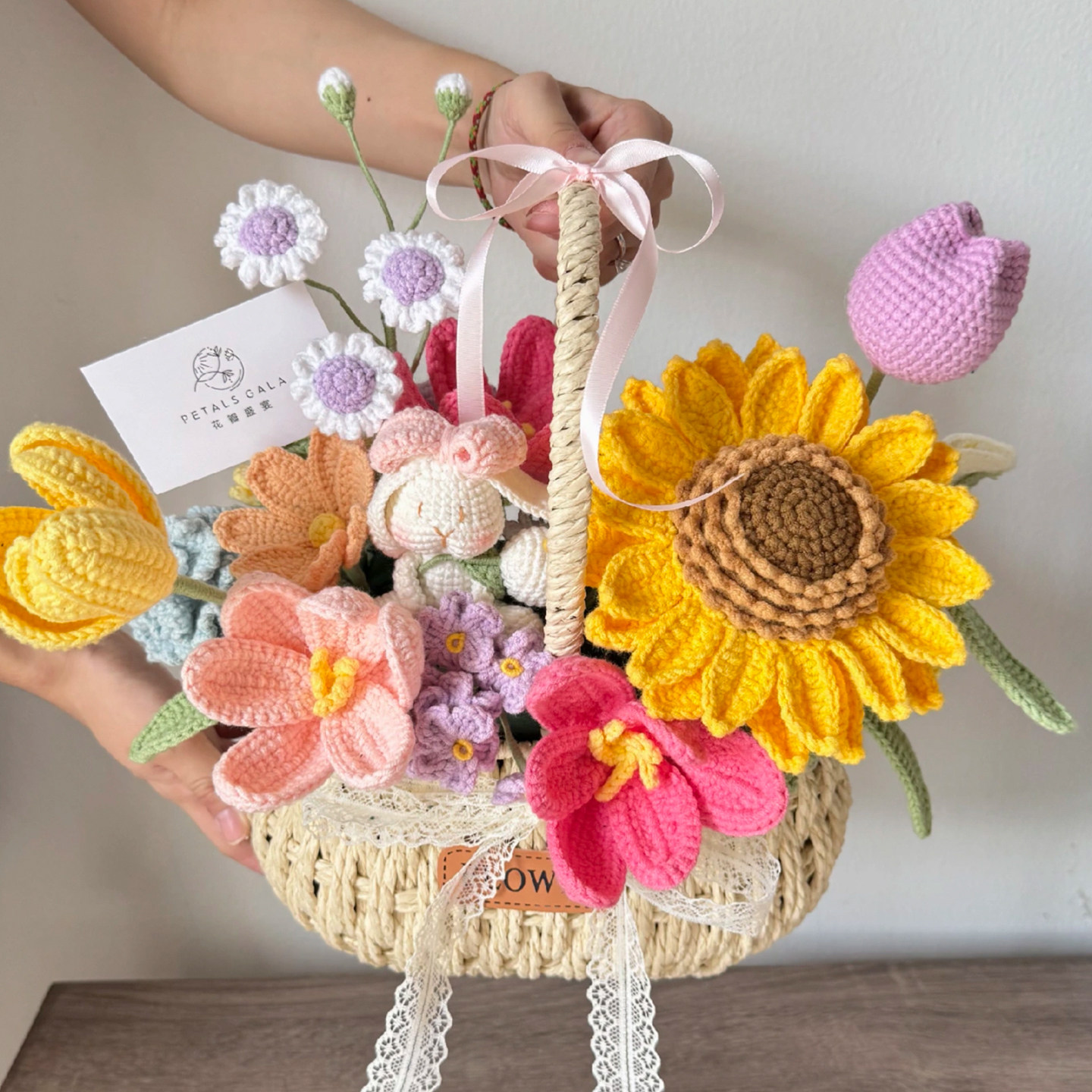 花篮鲜花包装花艺花店插花藤编手提婚礼花童干花包花编织手工篮子,淘宝优惠券,粉丝福利购,淘宝优惠卷