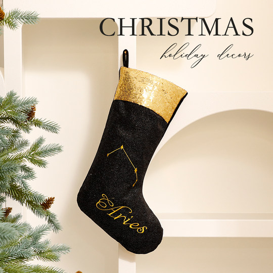 Bas de Noël Décorations de Noël Pendentifs scène