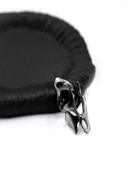 手工设计款戒指关节戒盔甲暗黑