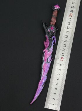 弗拉迪尾刺加重加厚 合金模型玩具和平吃鸡周边传世武器兵器摆件