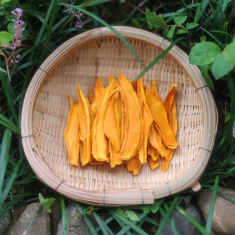 零无添加手工农家烘干天然芒果干 恰奇零芒果干