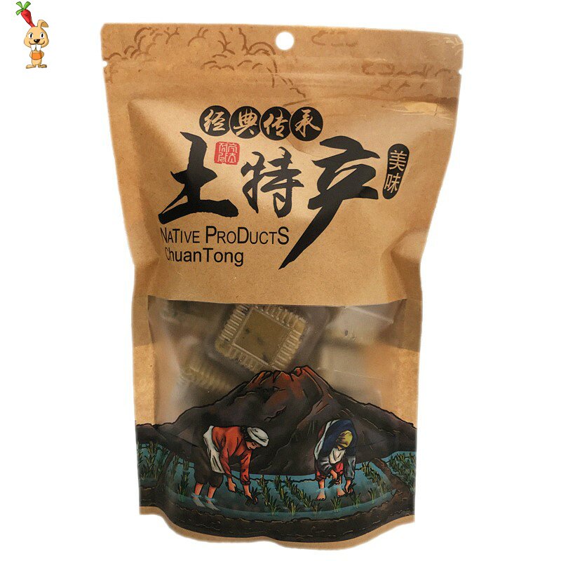安徽特产老传统端午记忆中的绿豆糕 恰奇零传统糕点