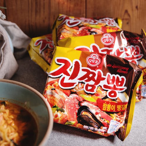 韩国进口不倒翁真海鲜拉面金辣芝士面火热韩式方便面泡面炸酱拌面 - 图2