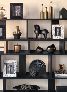 LIVETAI轻奢风装饰摆件客厅民宿样板房装饰相框摆台软装家居摆件