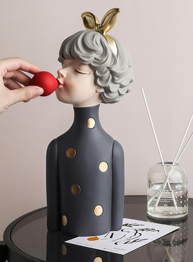 礼物摆件少女心可爱泡泡糖女孩