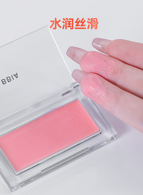 BBIA腮红膏自然显色韩系元气提气色水润清透精致方形便携部分临期