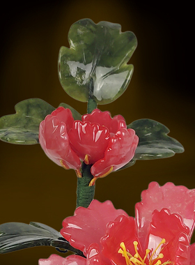 盆景客厅玄关摆件乔迁送礼工艺品