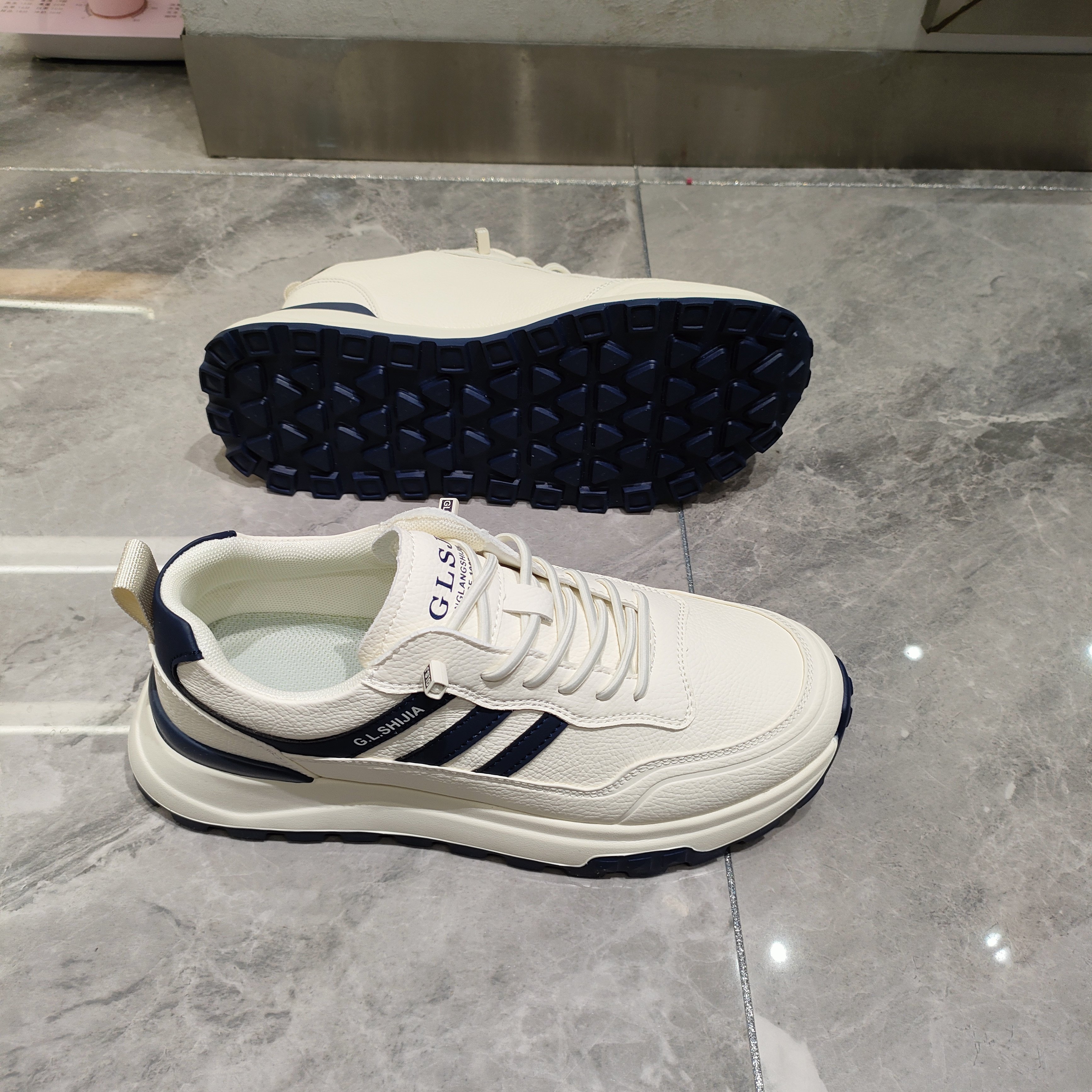 男鞋轻便2026春季新款时尚潮流百搭休闲运动鞋一脚蹬免系带透气鞋,淘宝优惠券,粉丝福利购,淘宝优惠卷