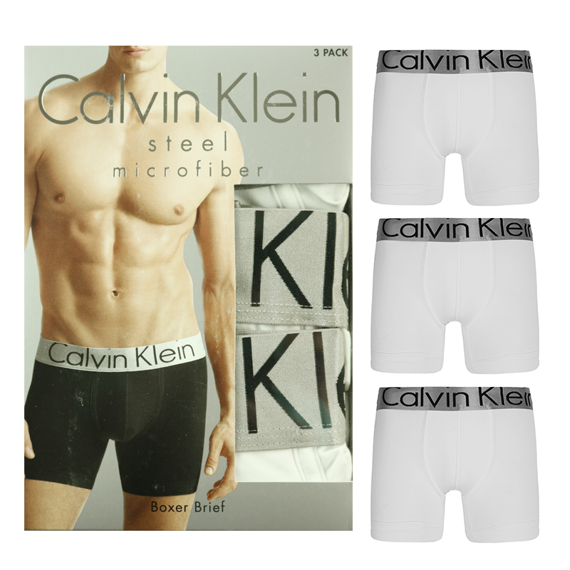 calvin klein/ ck男士三件装中腰 EKL海外内裤