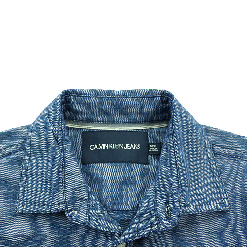 calvin klein/ ck男士纯色休闲衬衫 EKL海外T恤