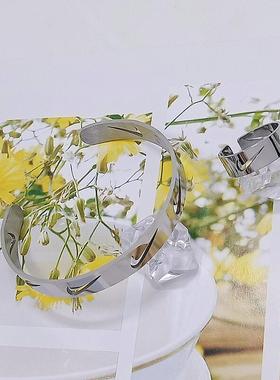 新品网红同款对勾原宿风情侣手环