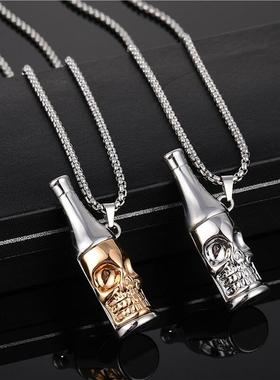 测试推荐项链情侣钛钢吊坠开瓶器