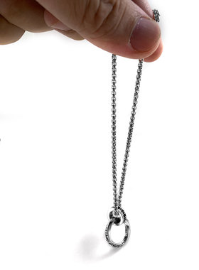 莫比乌斯环项链男女同款复古个性