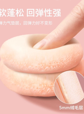 散粉扑植绒立绒面加厚款