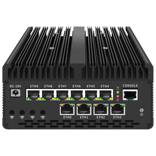 倍控ultra7 155H软路由14代多网卡工控机 sfp万兆10G光口扩展 16核心 4G 5G模块 nas主机电脑虚拟机linux ros - 图2