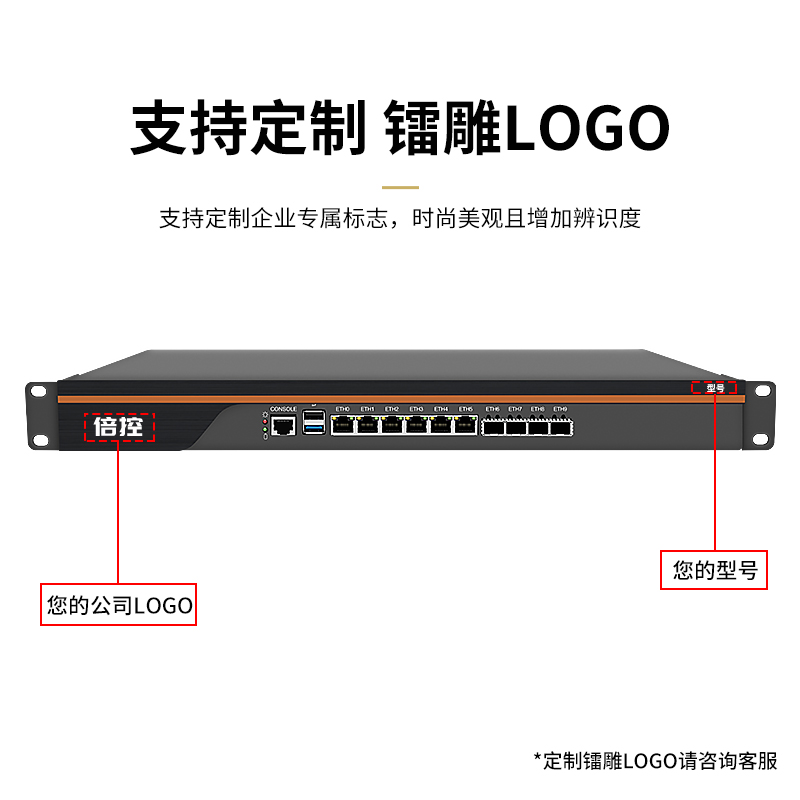 倍控软路由万兆光口C3758爱快ROS工控机pfsense 防火墙6网卡服务器八核linux乌班图centos C3338 C3558 C3958 - 图0