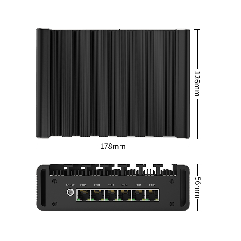 倍控11代6网卡I3-1115G4 I7-1165G7 7505 I5-1135G7四核工控机2.5G网扣i226电脑服务器爱快软路由虚拟机linux - 图1