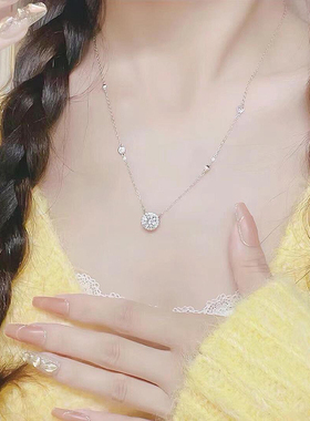 bulingbuling巨闪~星点项链纯银