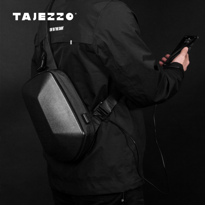 tajezzo探迹者p8盾甲胸包斜挎包 tajezzo探迹者胸包