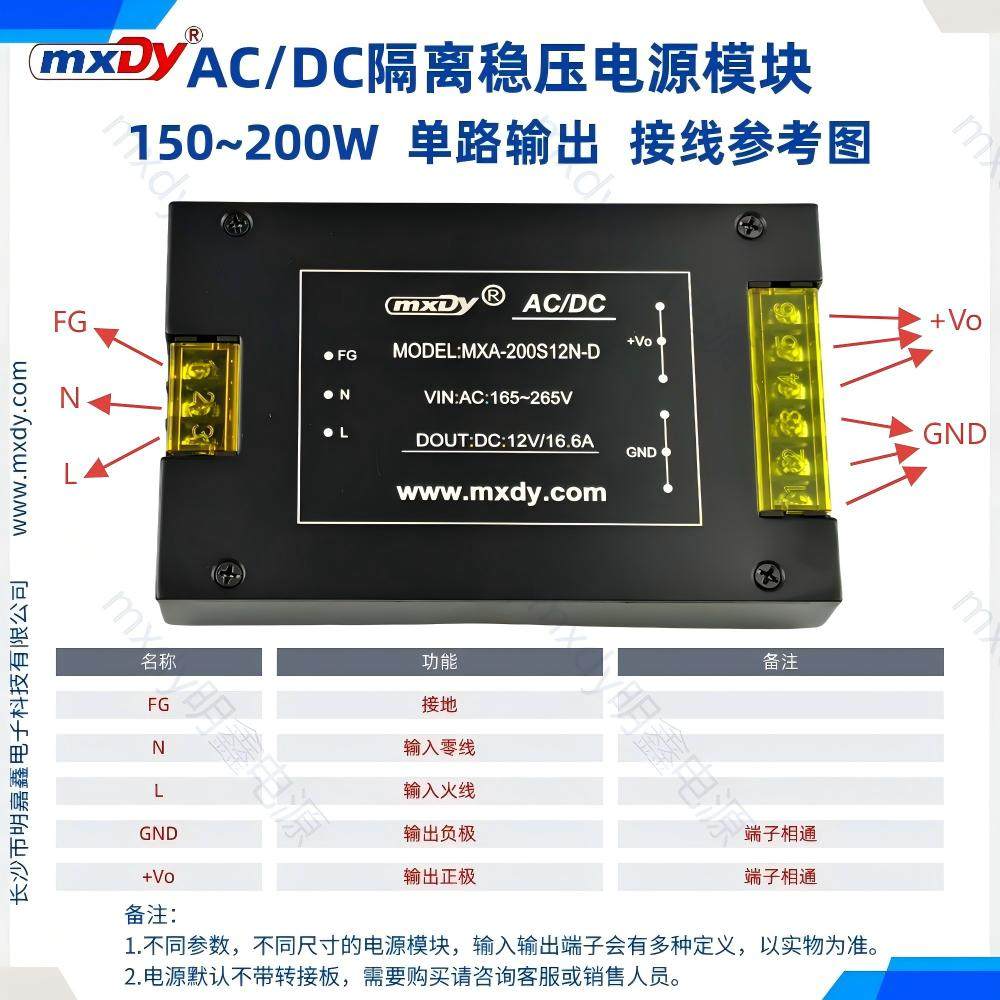 AC/DC30W-300W 隔离电源模块220Vac转5V/12V/15V/20V/24V/28V/48V,淘宝优惠券,粉丝福利购,淘宝优惠卷