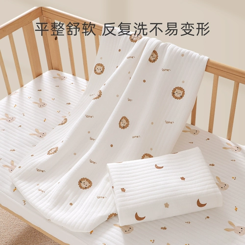 Кроватка, детская простыня, матрас для детского сада для приставной кровати