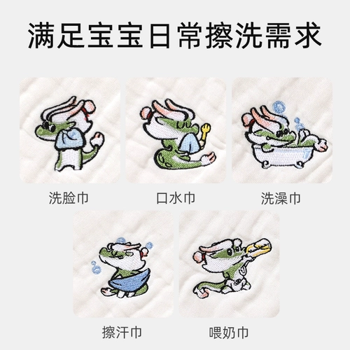 Детский хлопковый слюнявчик, марлевый носовой платок для новорожденных, детские влажные салфетки для умывания