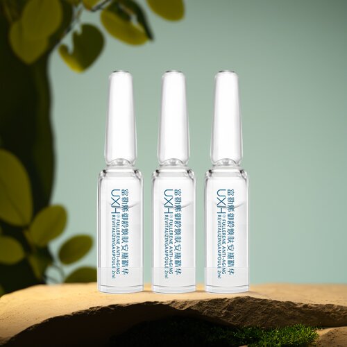 UXH富勒烯｜安瓶精华，淡纹紧致-60ml/盒【超大容量装】 - 图3