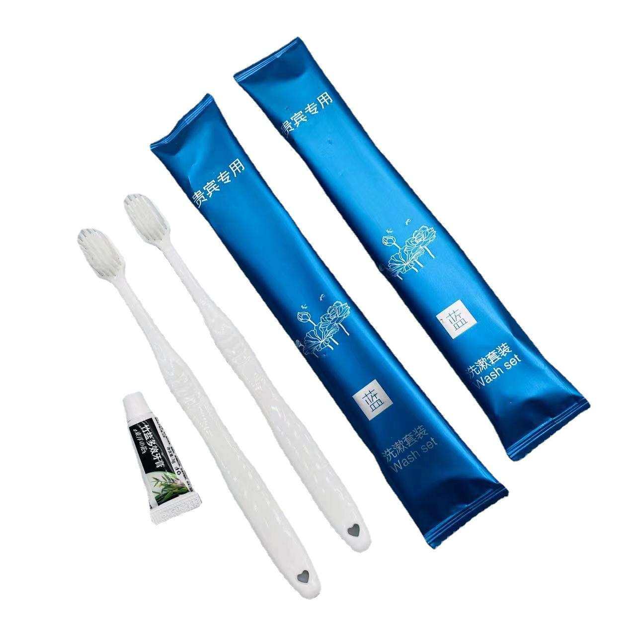 酒店宾馆用品秸秆软毛大头一次性牙刷牙膏软膜二合一牙具厂家,淘宝优惠券,粉丝福利购,淘宝优惠卷