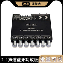 ZK-AM100 KTV High power Bluetooth power amplifier board mic sound all-in-one 2 1 track TPA3116D2