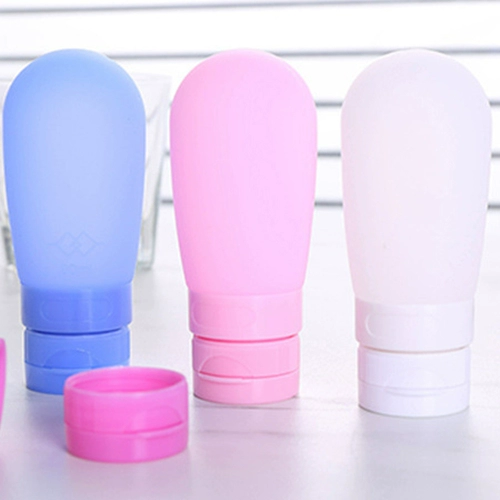 Косметическая бутылка для путешествий, силиконовый шампунь, гель для душа, система хранения, портативный комплект, пробник