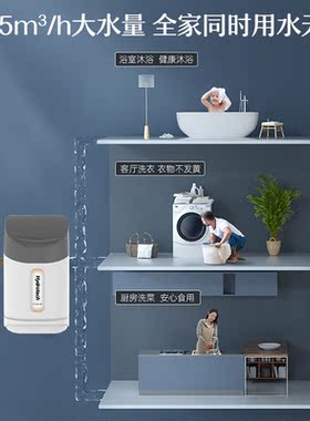 海德泰克软水机全屋系统流量别墅