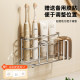 304 stainless steel toothbrush rack bathroom punch-free toothbrush holder mouthwash cup hanger wall-mounted tooth cup holder