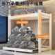 Pull-out double-layer microwave rice cooker storage rack