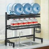 Бесплатная переночная стойка для раковины для умывания стойки, блюдо, блюдо, палочки для еды, лист миски, антибактериальная стойка для хранения бассейна для мытья рук.