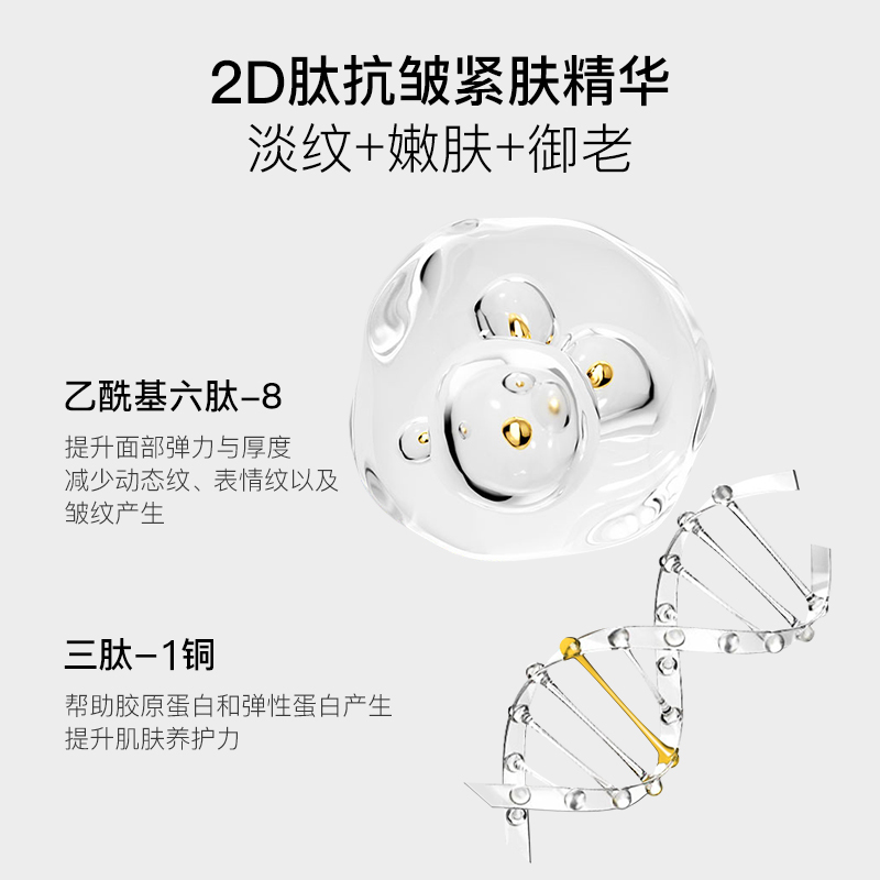 貝玲美六勝肽富勒烯抗皺精華液淡紋緊致嫩膚補水保濕抗氧化安瓶_貝玲美旗艦店_美容護膚_美體_精油