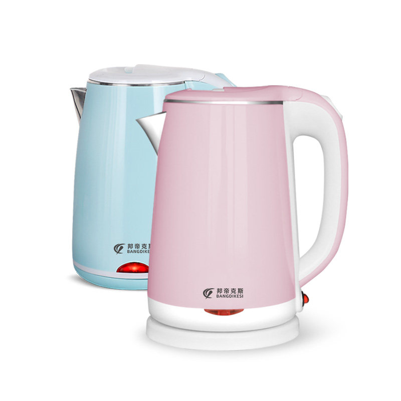 电家用大容量2.3升不锈钢全热水壶 邦帝克斯电器电热水壶